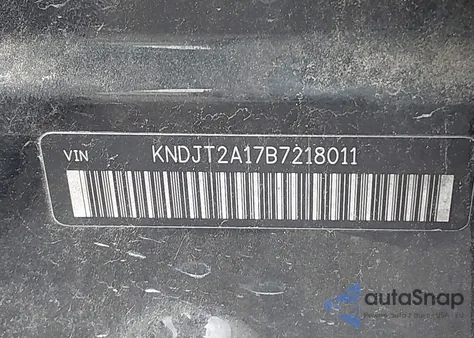 2011 Kia Soul из США, поврежденный, VIN KNDJT2A17B7218011